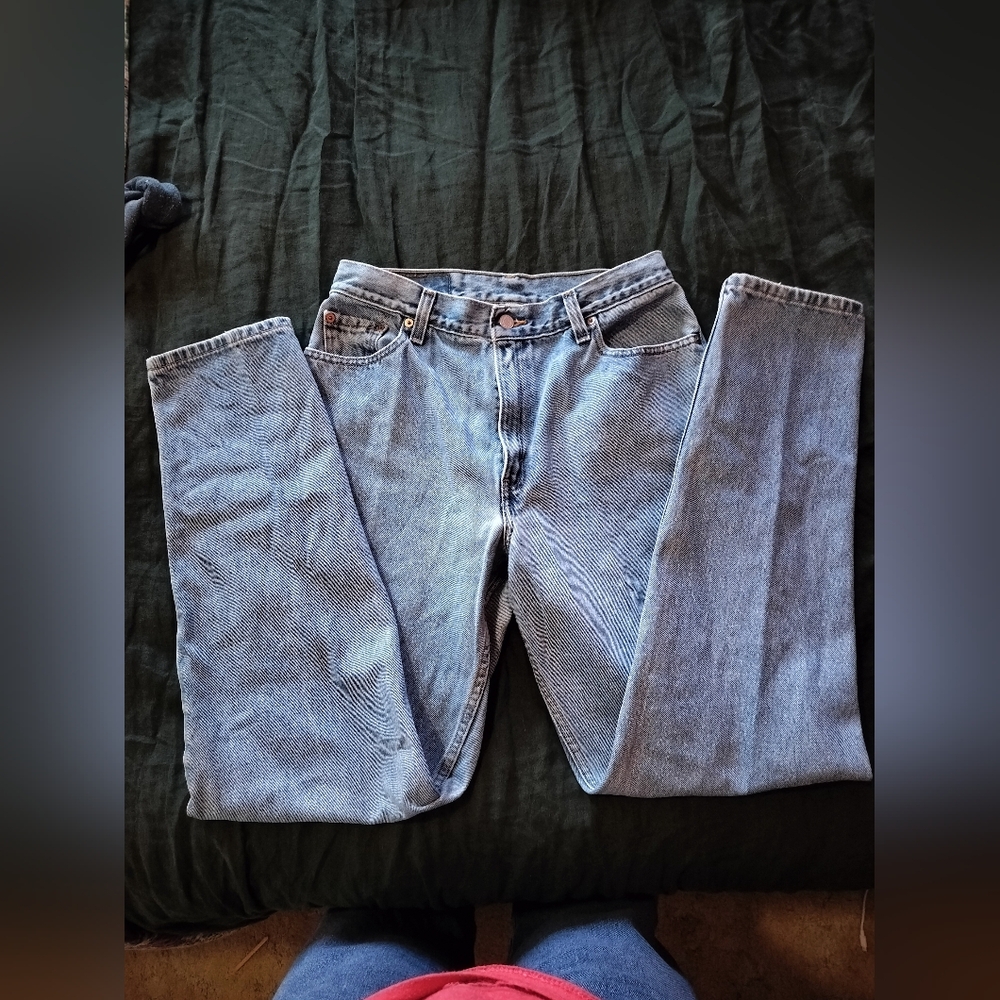 Levi's Relaxed Fit Tapered Jeans - Medium/Light Blue